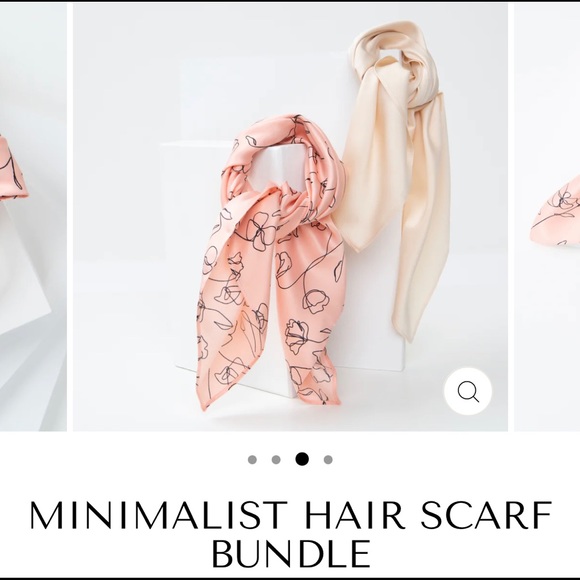 Hair scarf set Lark & Ives NWT - Picture 3 of 3